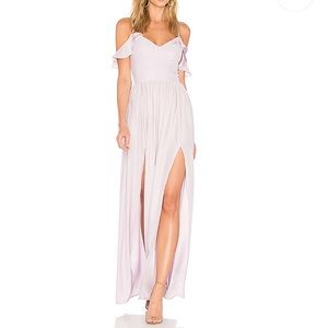 Amanda Uprichard Lavender Maxi Dress